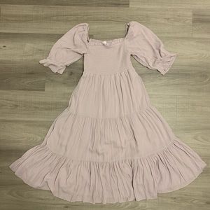 OAK + FORT / Smoked Midi Dress